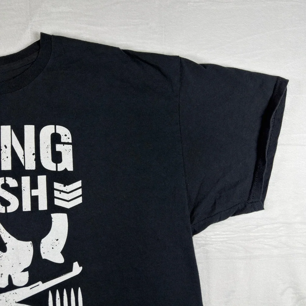 Dying Wish Band T-Shirt Mens 2XL Black‎ Bullet Club Graphic AEW NJPW Gildan RARE